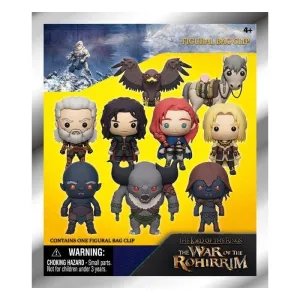 EL SEÑOR DE LOS ANILLOS LA GUERRA DE LOS ROHIRRIM COLGANTES PVC 3D