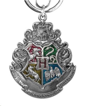 HARRY POTTER LLAVERO ESTAÑO HOGWART CREST