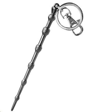 HARRY POTTER LLAVERO METÁLICO VARITA DE DUMBLEDORE