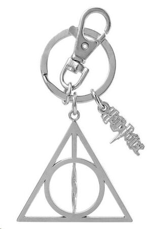 HARRY POTTER LLAVERO METÁLICO RELIQUIAS DE LA MUERTE