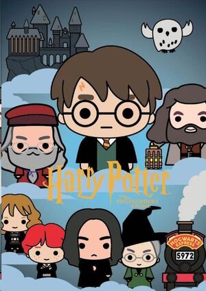 HARRY POTTER Y LA PIEDRA FILOSOFAL IMÁN DE ESPUMA 3D