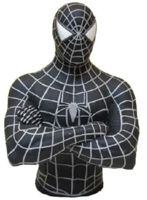 SPIDERMAN 3 HUCHA SPIDERMAN NEGRO 15CM PVC                                 