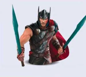 THOR NUEVO HUCHA BUSTO 20 CM MARVEL                                        
