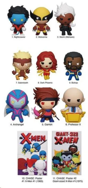 MARVEL COLGANTES PVC 3D X-MEN CLASSIC SERIES 2 MARVEL COLGANTES PVC 3D X-MEN CLASSIC SERIES 2