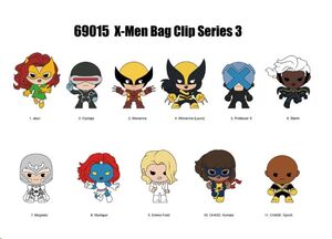 MARVEL 3D COLGANTES PELUCHE EXPOSITOR X-MEN CLASSIC SERIE 3 (24)