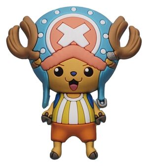 ONE PIECE IMÁN DE ESPUMA 3D CHOPPER