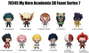 MY HERO ACADEMIA 3D COLGANTES DE PVC SERIE 7