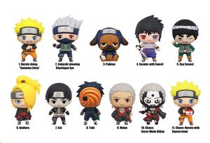 NARUTO SHIPPUDEN COLGANTES PVC SERIES 3 EXPOSITOR