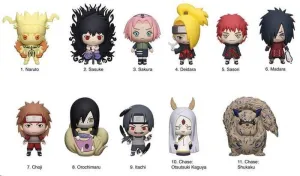 NARUTO COLGANTES PVC 3D SERIES 6 - SURTIDO