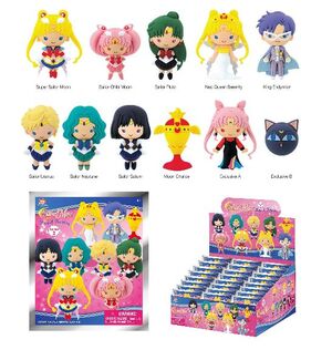 SAILOR MOON COLGANTES PVC 3D SERIES 4