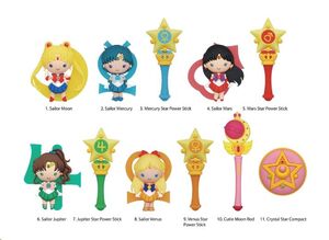 SAILOR MOON COLGANTES PVC 3D SERIE 4