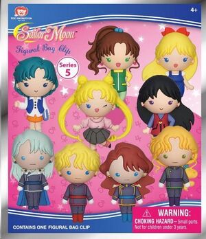 SAILOR MOON COLGANTES PVC 3D SERIE 5