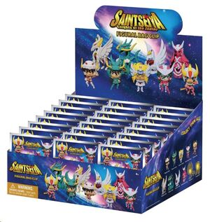 SAINT SEIYA 3D COLGANTES PELUCHE EXPOSITOR SERIE 1 (24)