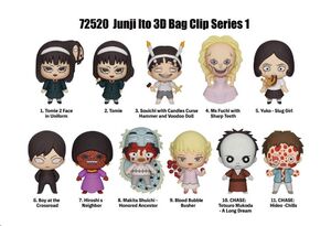 JUNJI ITO COLLECTION COLGANTES PVC SERIES 1