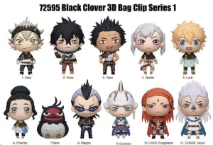 BLACK CLOVER 3D COLGANTES PVC SERIE 1
