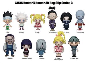 HUNTER X HUNTER 3D COLGANTES DE PVC SERIE 3