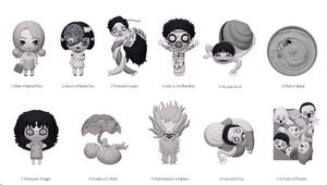 UZUMAKI COLGANTES PVC 3D SERIES 1