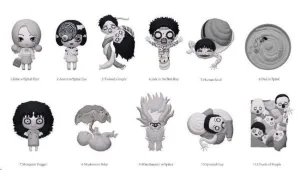 UZUMAKI COLGANTES PVC 3D SERIES 1
