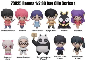 RANMA 1/2 COLGANTES PVC 3D SERIES 1