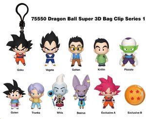 DRAGON BALL SUPER 3D COLGANTES DE PVC SERIE 1