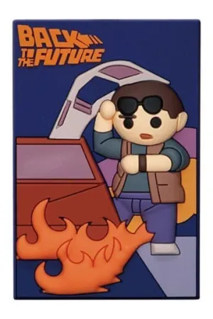 REGRESO AL FUTURO IMÁN 3D PÓSTER