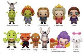 SHREK COLGANTES PVC SERIES 2 EXPOSITOR