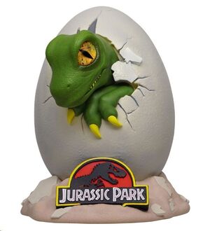 JURASSIC PARK HUCHA HUEVO DE DINOSAURIO HUCHA