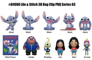 LILO & STITCH MOVIE 3D COLGANTES PELUCHE SERIE 63 - SURTIDO