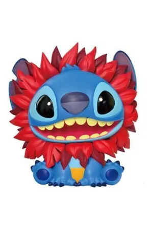 LILO & STITCH HUCHA STITCH CON DISFRAZ DE REY LEÓN
