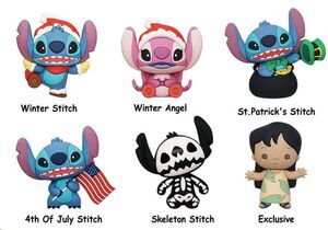 LILO & STITCH IMANES 3D SERIES 3