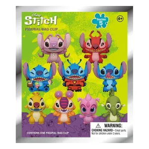 LILO Y STITCH COLGANTE PVC SERIE 5