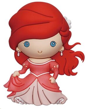 LA SIRENITA IMÁN 3D ARIEL (METALLIC)