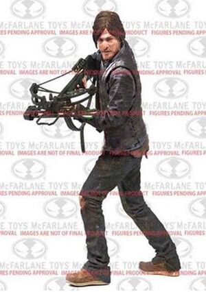 THE WALKING DEAD DARYL DIXON AMC DELUXE FIGURE 25 CM (SERIE TV)            
