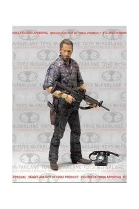 THE WALKING DEAD FIG. 15 CM RICK GRIMES WOODBURY ASAULT SERIE 7.5          