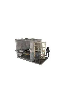 THE WALKING DEAD KIT CONSTRUCCION LOWER PRISON CELLS SET DIORAMA           