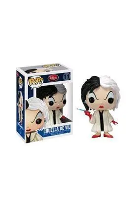 CRUELLA DE VIL CABEZON 10 CM POP DISNEY                                    