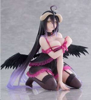 OVERLORD FIGURA PVC ESCRITORIO CUTE ALBEDO 13 CM