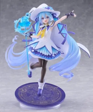 HATSUNE MIKU ESTATUA PVC AMP+ SNOW MIKU ALL STARS 2014 VER 25 CM