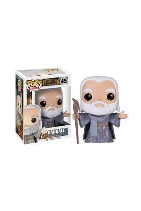 THE HOBBIT 2 GANDALF SIN SOMBRERO FIGURA 10 CM VINYL POP MOVIE             