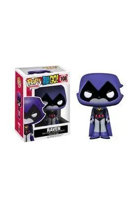 RAVEN FIG 10 CM VINYL POP TEEN TITANS GO DC                                