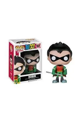 ROBIN FIG 10 CM VINYL POP TEEN TITANS GO DC                                
