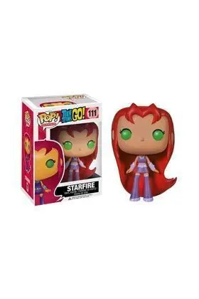 STARFIRE FIG 10 CM VINYL POP TEEN TITANS GO DC                             