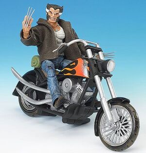 MARVEL LEGENDS SERIE 11 LEGENDARY RIDERS: LOGAN                            