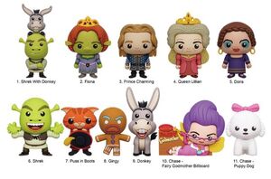 SHREK COLGANTES PVC SERIES 2 EXPOSITOR