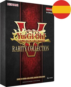 YU-GI-OH RARITY COLLECTION V BLISTER CON 3 SOBRES (CASTELLANO)