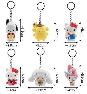 SANRIO LLAVEROS POCKET HERO HELLO KITTY AND FRIENDS SERIES 1