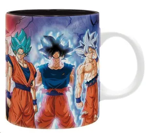 DRAGON BALL SUPER TRANSFORMACIONES GOKU TAZA 320 ML