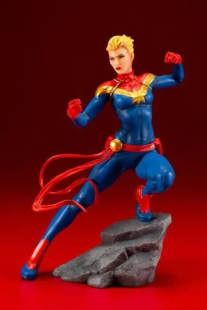 CAPITANA MARVEL ESTATUA PVC 1/10 17 CM MARVEL UNIVERSE ARTFX+              