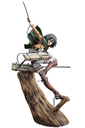 ATAQUE A LOS TITANES ESTATUA 26 CM MIKASA ACKERMAN ARTFXJ                  