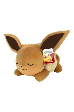 POKÉMON PELUCHE EEVEE DORMIDO 45 CM